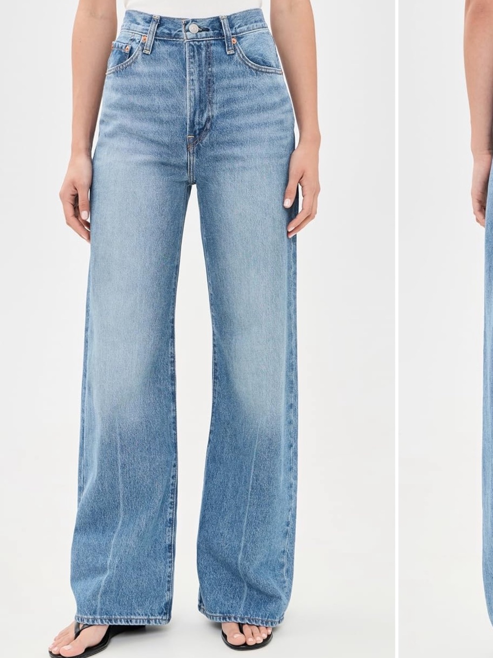 Levi's Women's Ribcage Wide Leg Jeans - Picture 2 of 4
